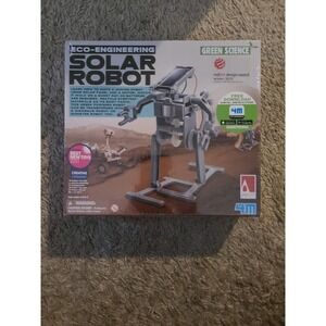 Solar Powered Robot Model Kit, STEAM powered Kids by 4M Green Science